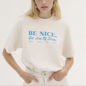 Sporty & Rich Be Nice Tee